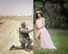 Трогательное фото с фотосессии беременной женщины