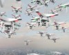 Китай поднял в воздух рекордный рой дронов