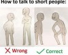 Как общаться с людьми небольшого роста (9 картинок)